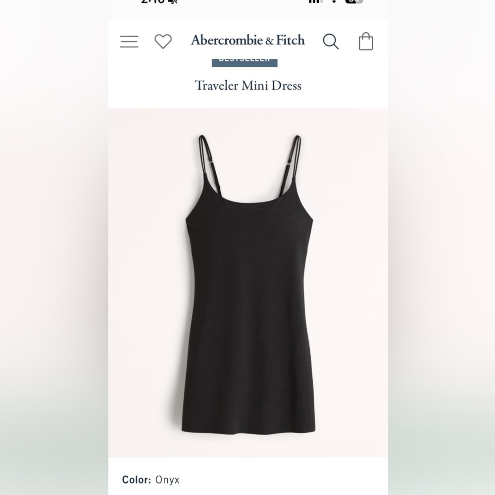 Abercrombie Traveler Mini Dress NWT